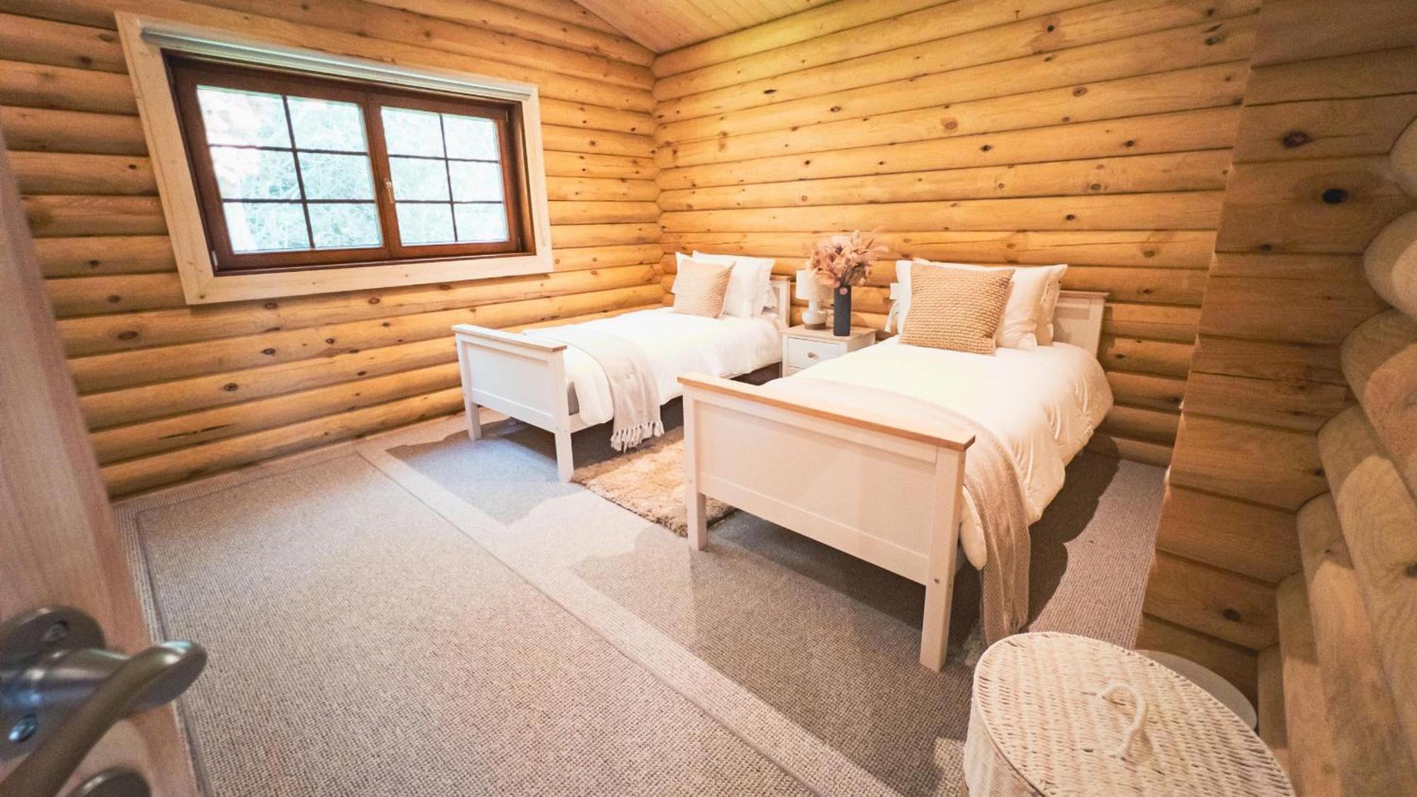 Aspen Lodge, Amazing New Log Cabin With Hot Tub - Sleeps 6 - Felmoor Park Morpeth Rom bilde